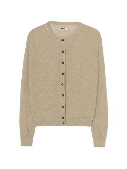 Linen &amp; Cotton Flecked Cardigan Cordera BEBE Concept 