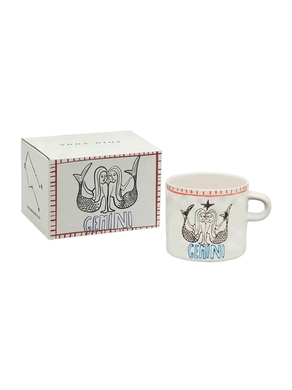Ceramiczny kubek Zodiac Gemini Anna + Nina BEBE Concept 