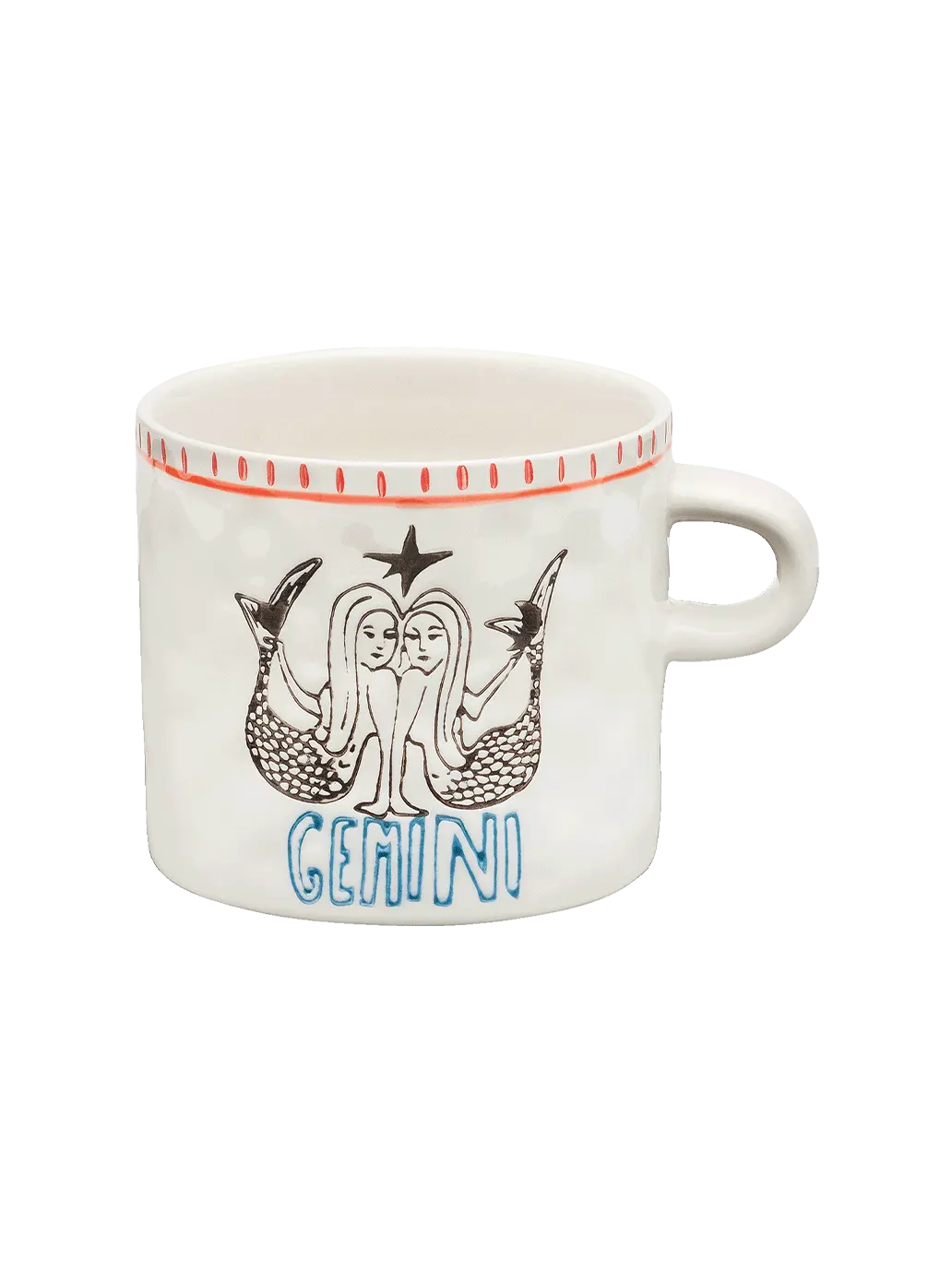 Ceramiczny kubek Zodiac Gemini Anna + Nina BEBE Concept 