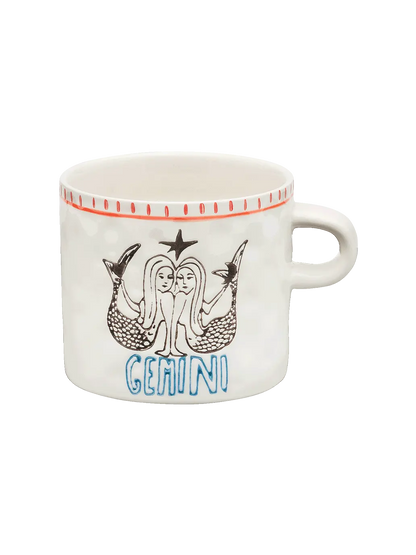 Ceramiczny kubek Zodiac Gemini Anna + Nina BEBE Concept 