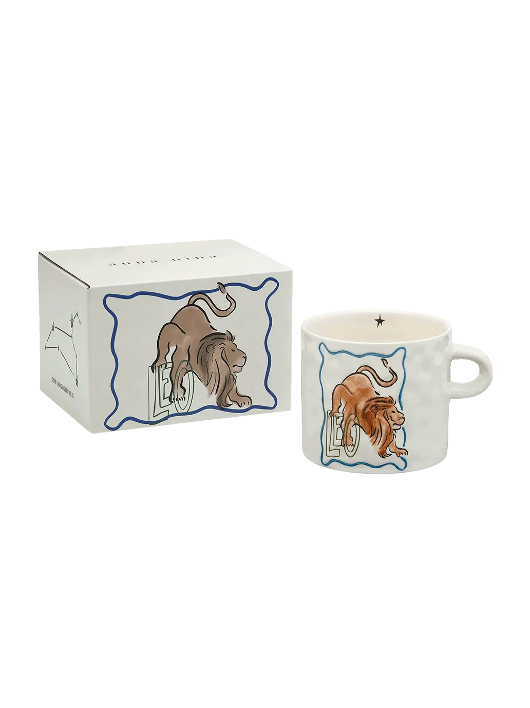 Ceramiczny kubek Zodiac Leo Anna + Nina BEBE Concept 