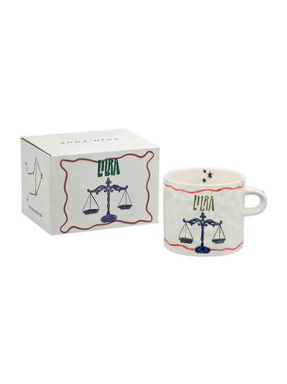 Ceramiczny kubek Zodiac Libra Anna + Nina BEBE Concept 