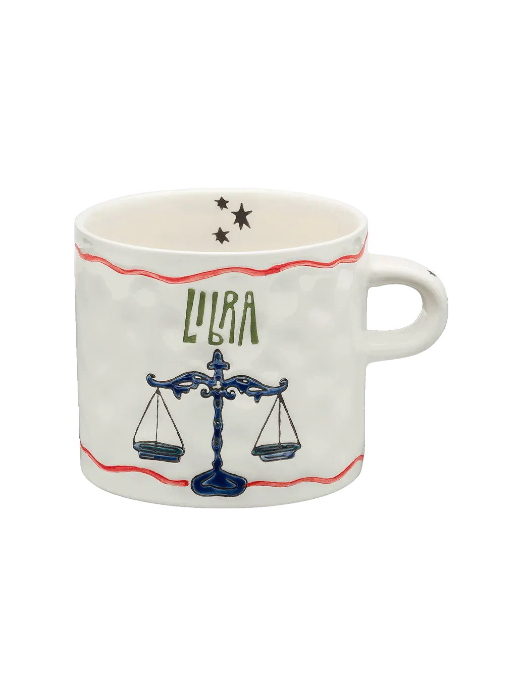 Ceramiczny kubek Zodiac Libra Anna + Nina BEBE Concept 