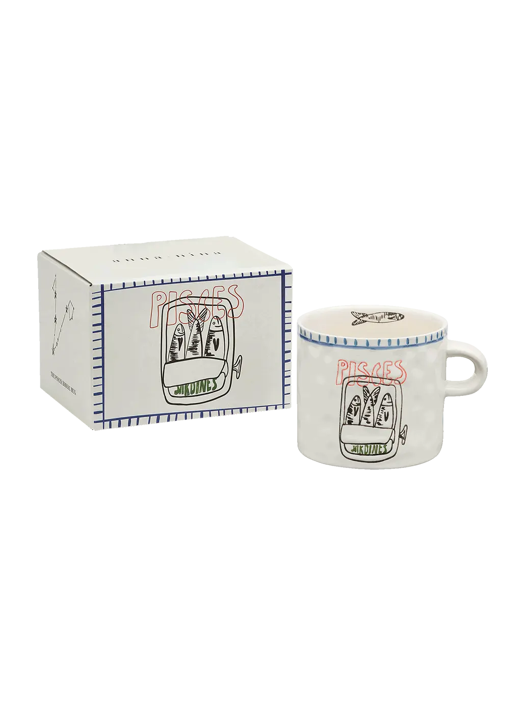 Ceramiczny kubek Zodiac Pisces Anna + Nina BEBE Concept 