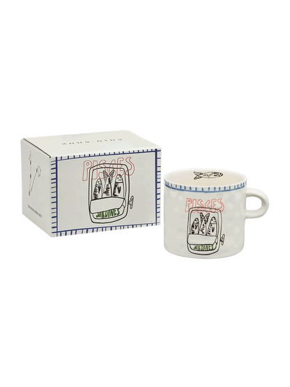 Ceramiczny kubek Zodiac Pisces Anna + Nina BEBE Concept 