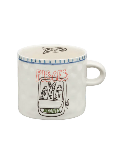 Ceramiczny kubek Zodiac Pisces Anna + Nina BEBE Concept 