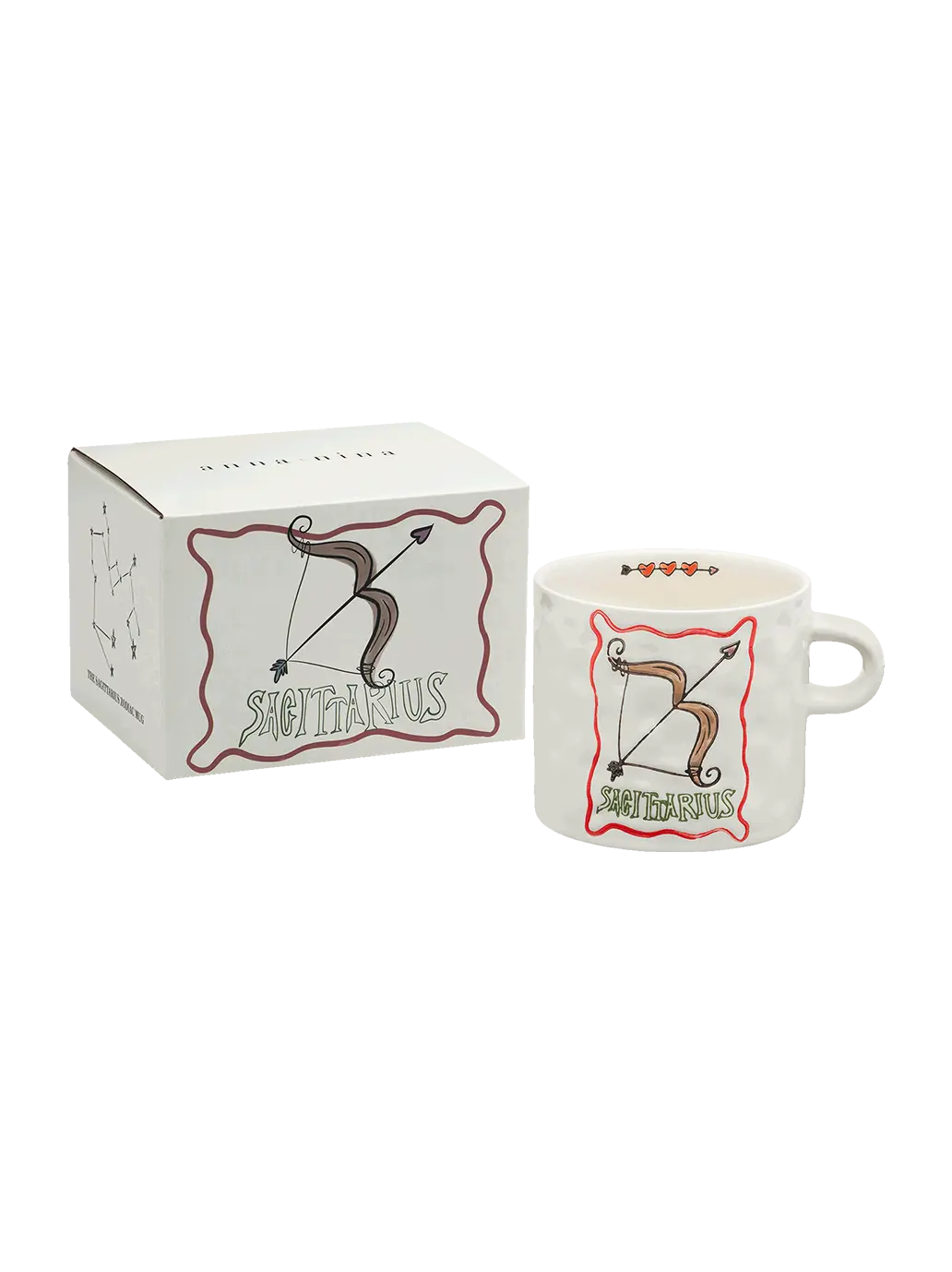 Ceramiczny kubek Zodiac Sagittarius Anna + Nina BEBE Concept 