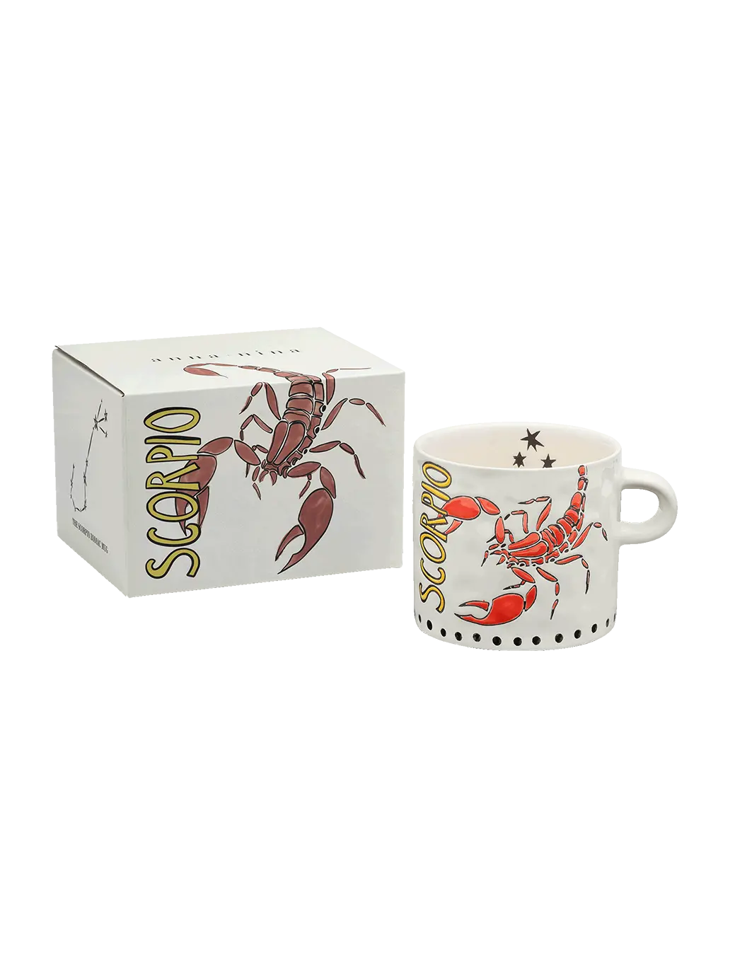 Ceramiczny kubek Zodiac Scorpio Anna + Nina BEBE Concept 