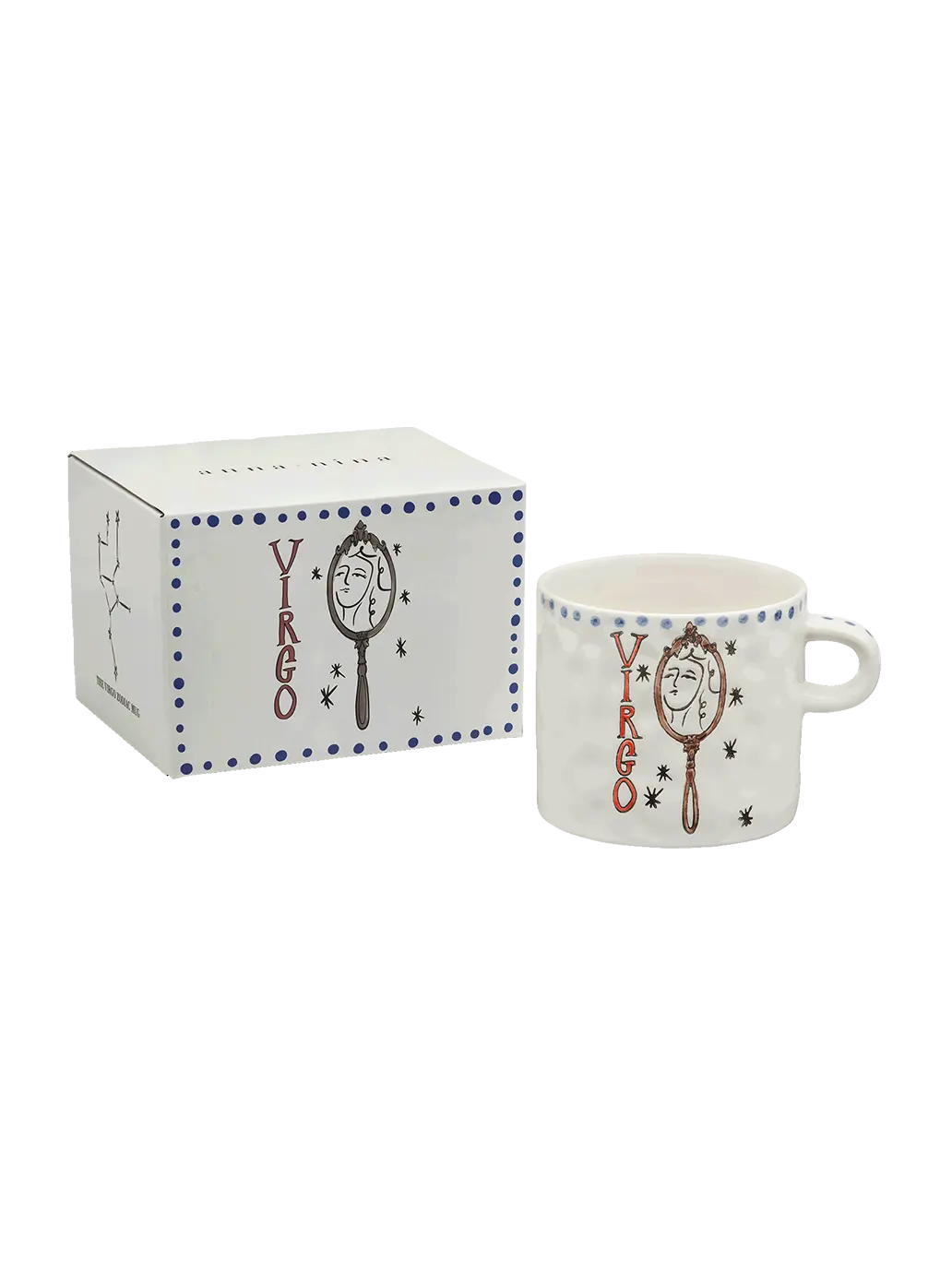 Ceramiczny kubek Zodiac Virgo Anna + Nina BEBE Concept 