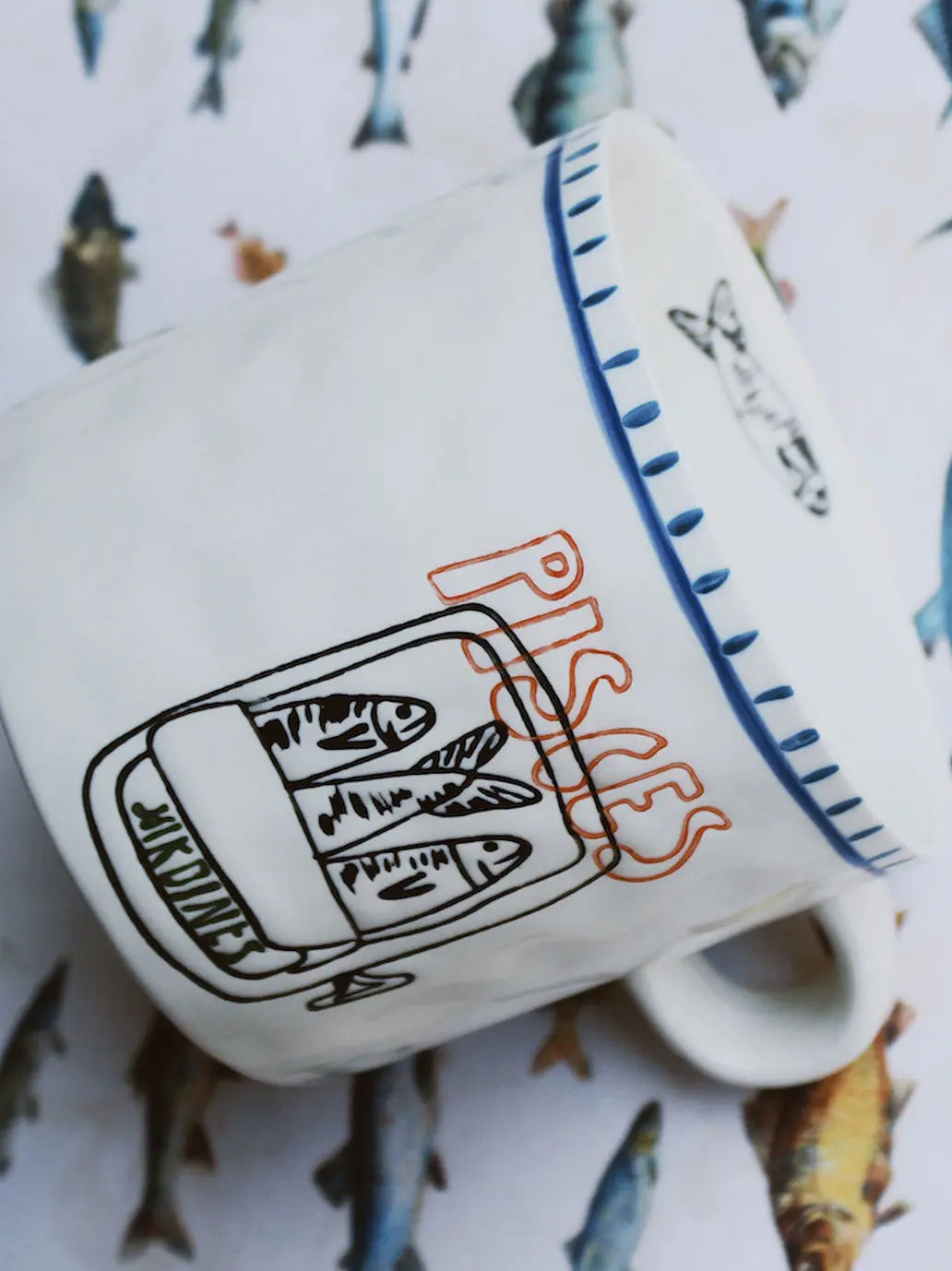 Ceramiczny kubek Zodiac Pisces Anna + Nina BEBE Concept 