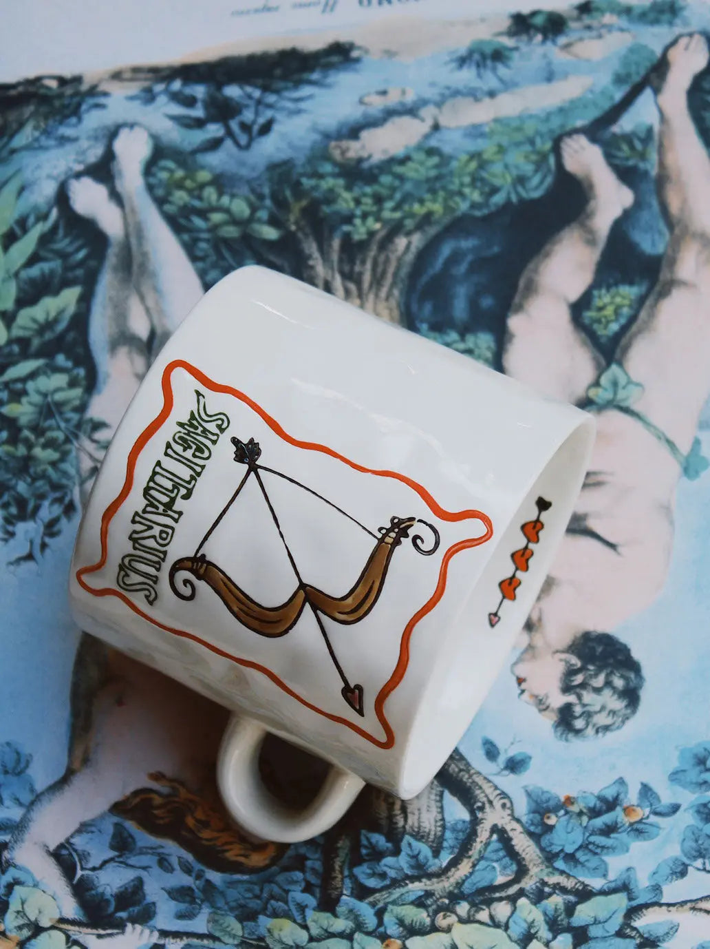 Ceramiczny kubek Zodiac Sagittarius Anna + Nina BEBE Concept 