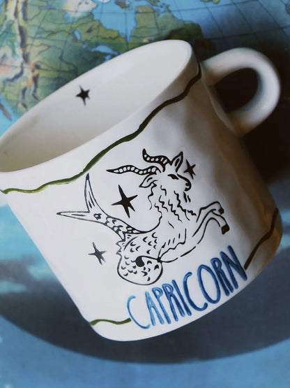Ceramiczny kubek Zodiac Capricorn Anna + Nina BEBE Concept 