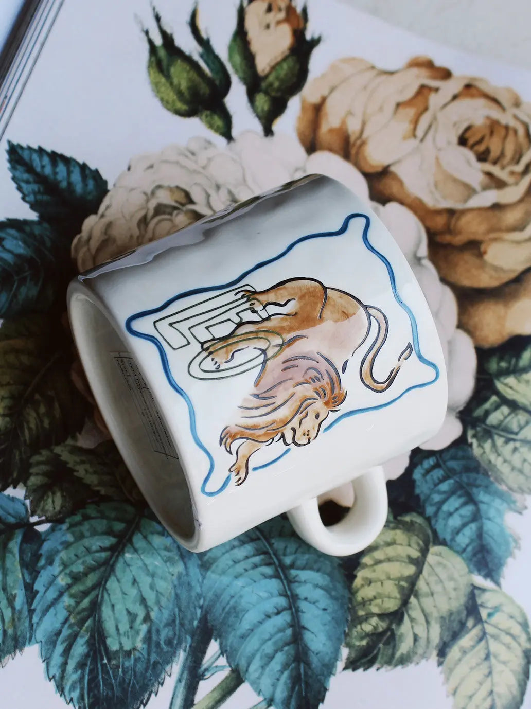 Ceramiczny kubek Zodiac Leo Anna + Nina BEBE Concept 