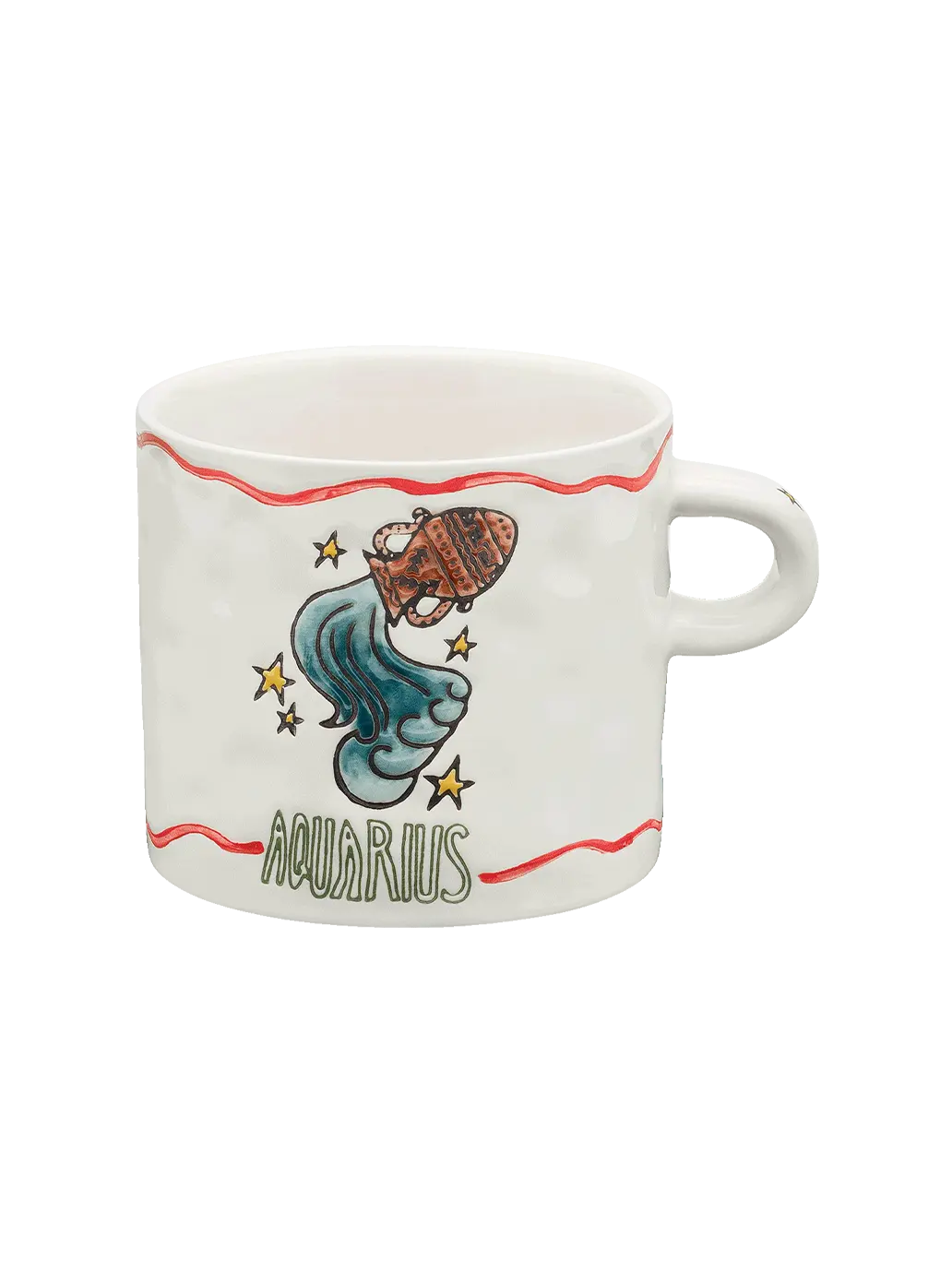 Ceramiczny kubek Zodiac Aquarius Anna + Nina BEBE Concept 