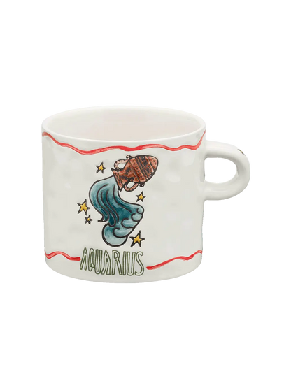 Ceramiczny kubek Zodiac Aquarius Anna + Nina BEBE Concept 