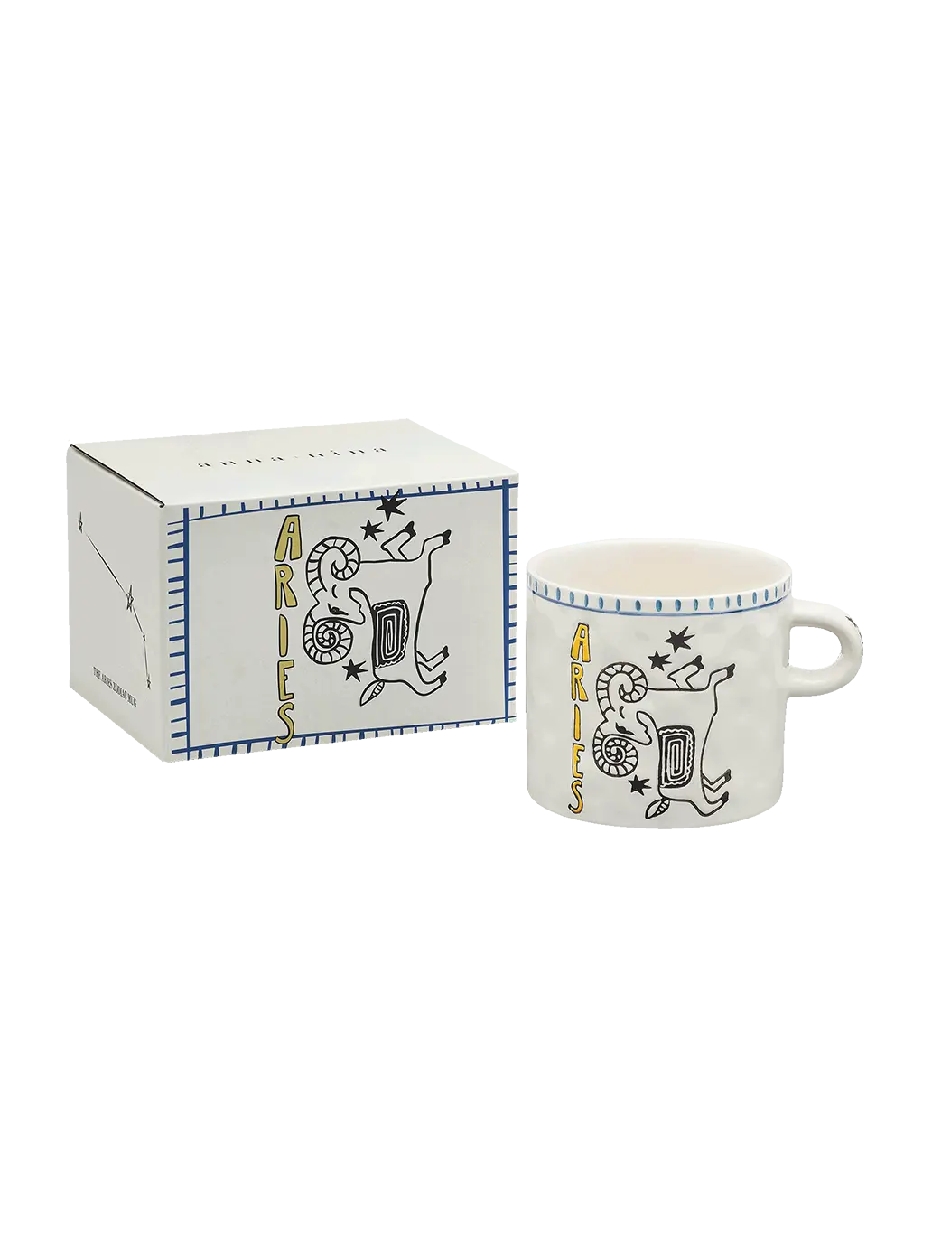Ceramiczny kubek Zodiac Aries Anna + Nina BEBE Concept 