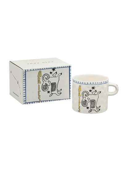 Ceramiczny kubek Zodiac Aries Anna + Nina BEBE Concept 