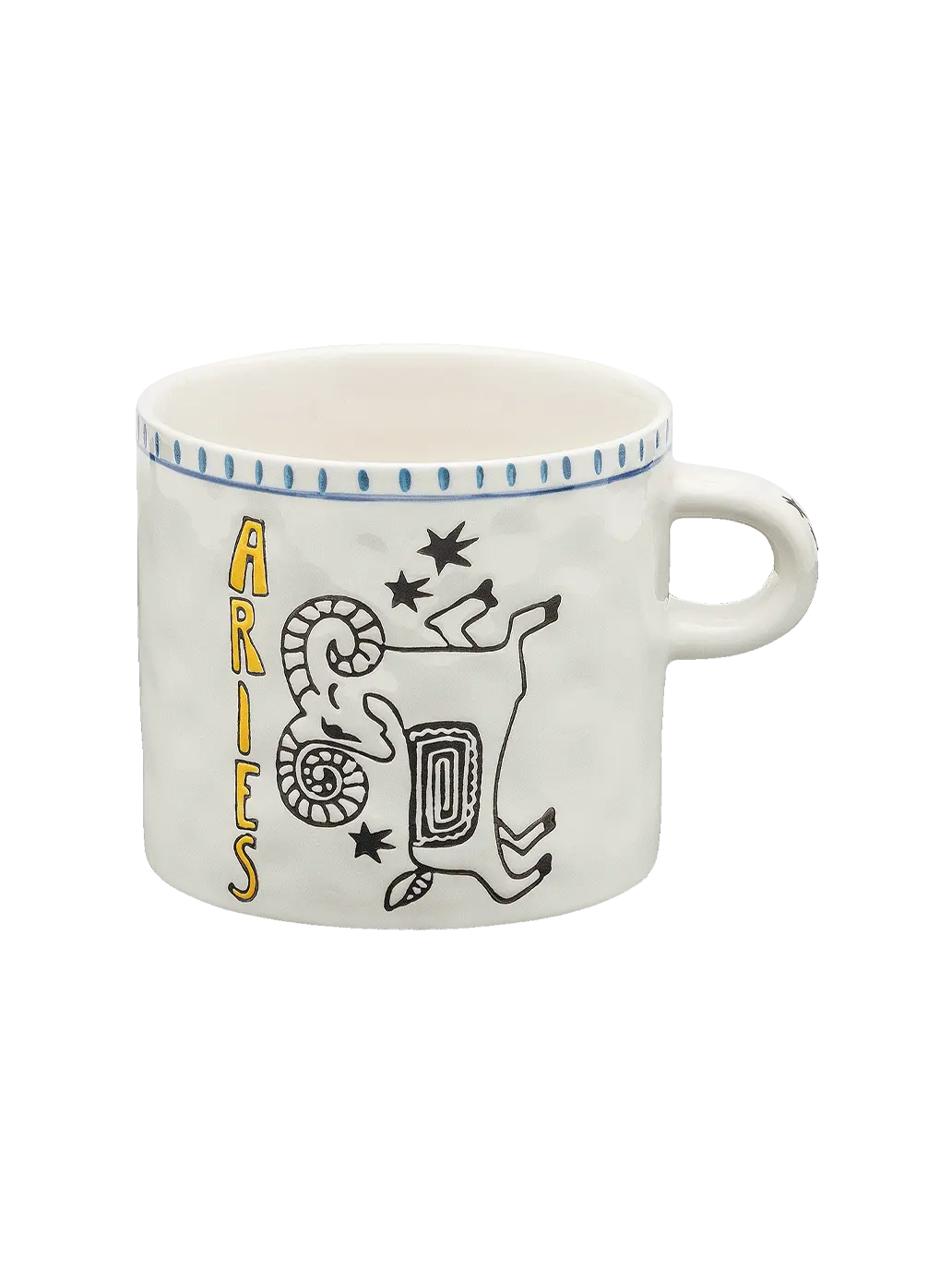 Ceramiczny kubek Zodiac Aries Anna + Nina BEBE Concept 