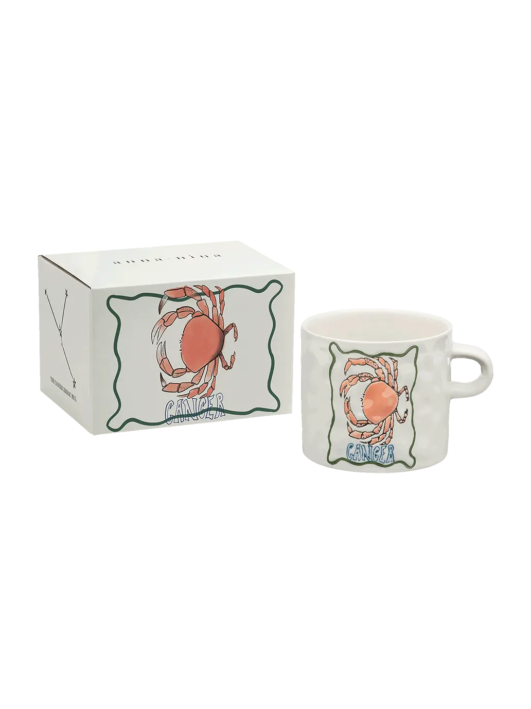 Ceramiczny kubek Zodiac Cancer Anna + Nina BEBE Concept 