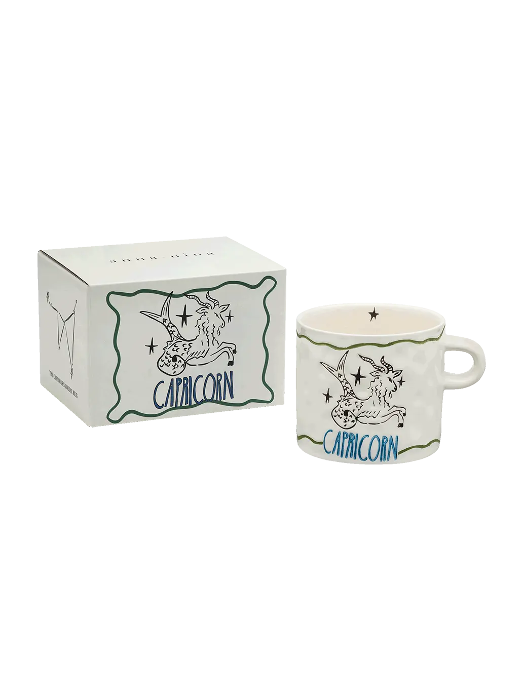 Ceramiczny kubek Zodiac Capricorn Anna + Nina BEBE Concept 