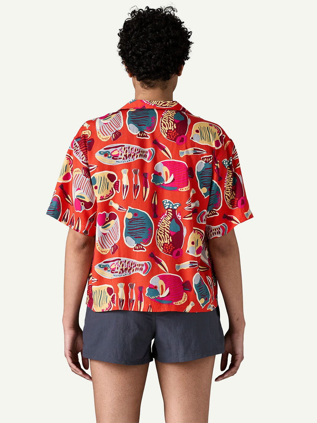 W&amp;#39;s Tidal Threads Shirt WRASSE: POLLINATOR ORANGE
