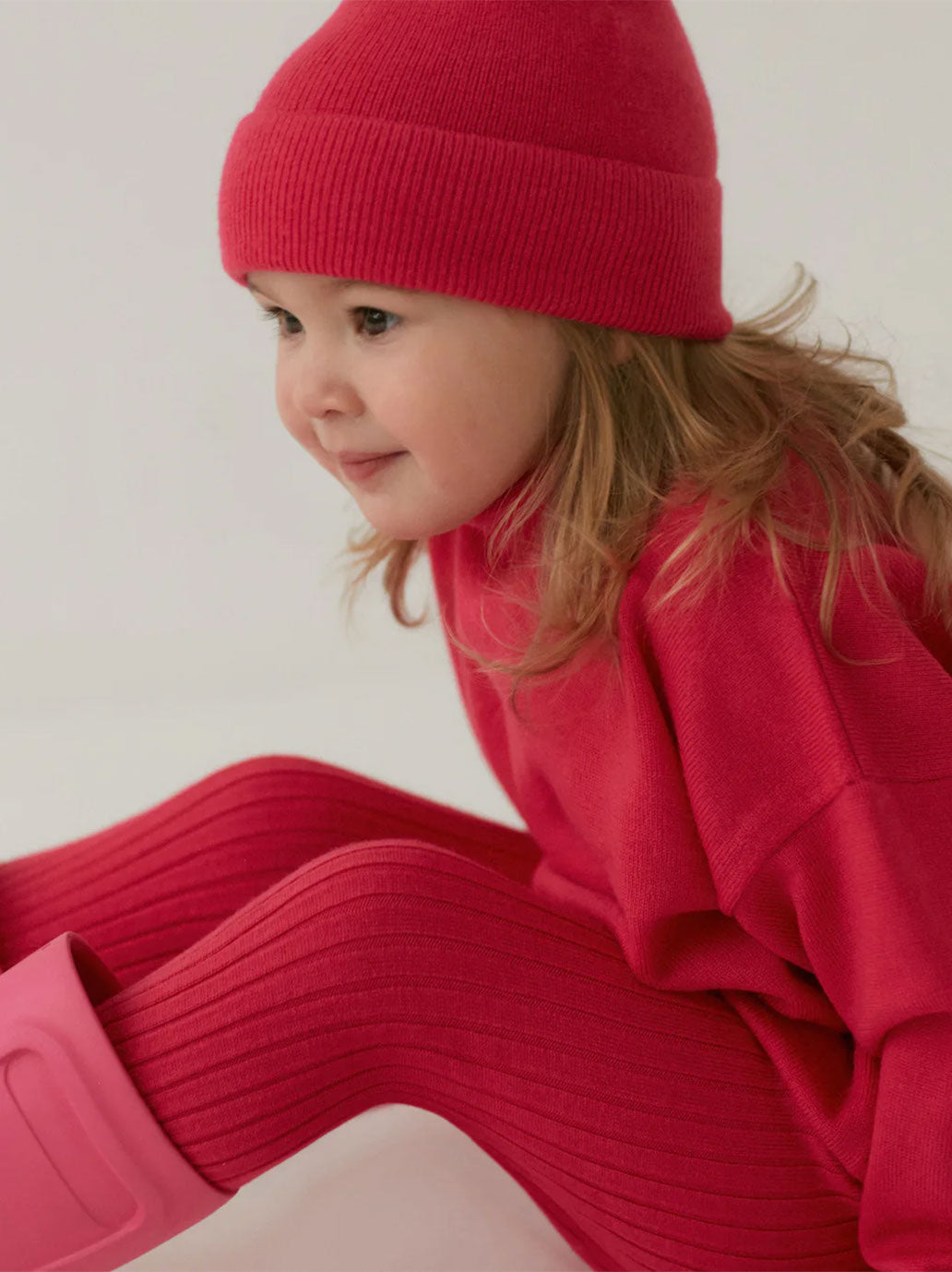 Legginsy z wełny merino dla dzieci Everyday Mille Family BEBE Concept 