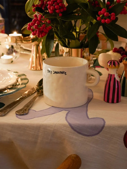 Ceramiczny kubek Dry January Anna + Nina BEBE Concept 