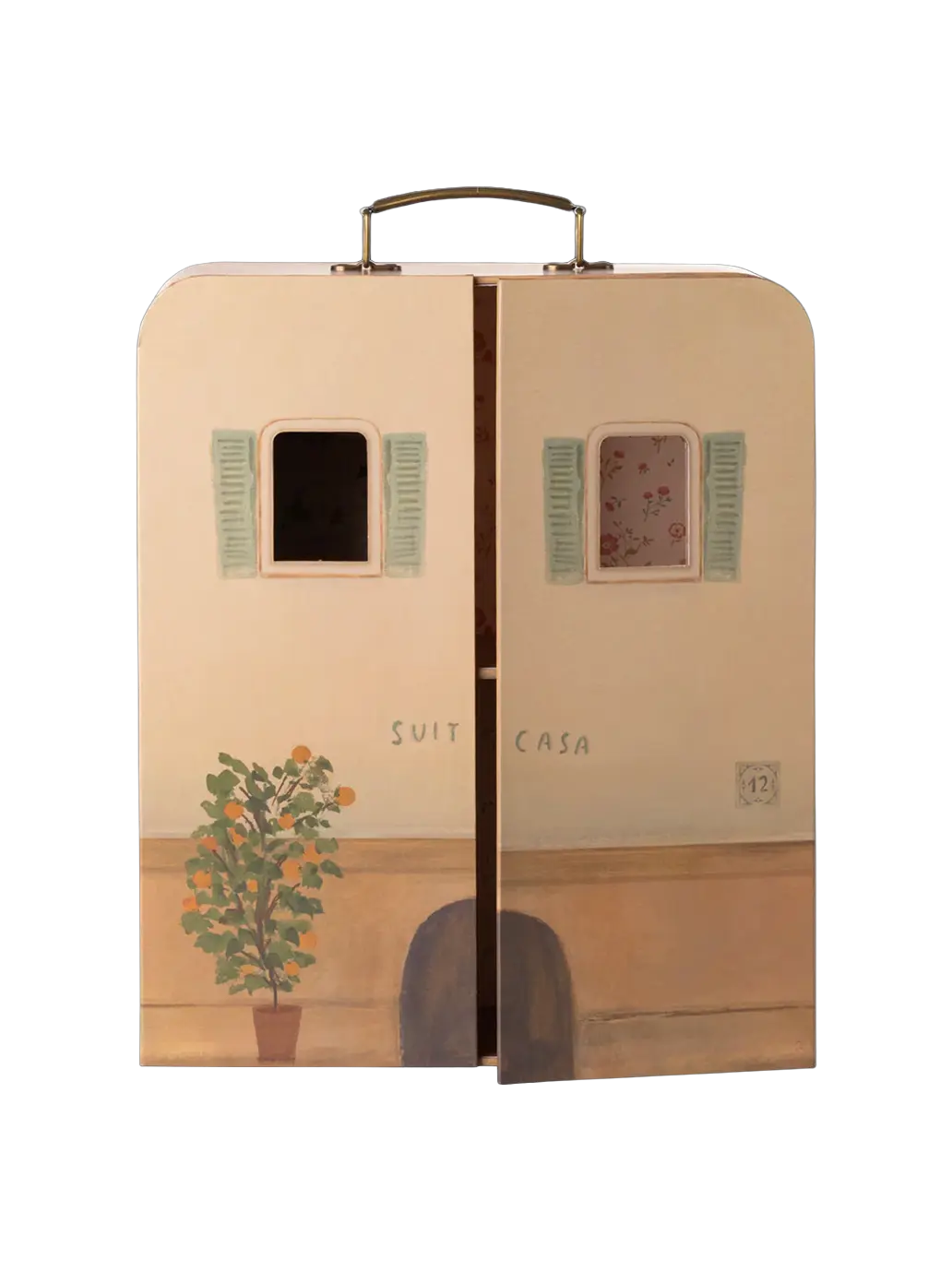 SuitCasa domek w walizce Maileg BEBE Concept 