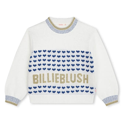 Dziecięcy sweter żakardowy | rozm. 10y