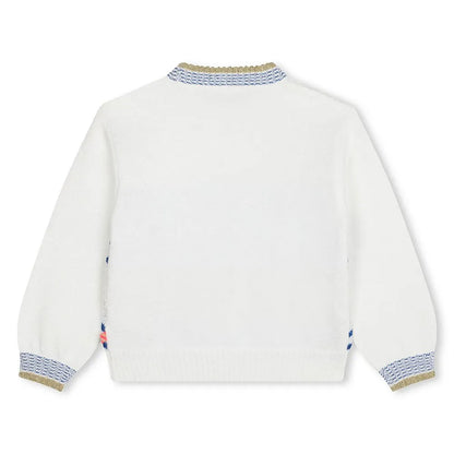 Dziecięcy sweter żakardowy | rozm. 10y