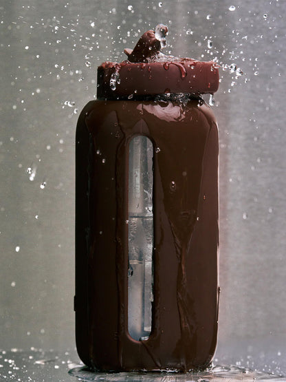 Szklana butelka Bink Day BLACK CHERRY