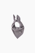Breeze Hellgrau Melange Kaschmir- und Merino-Bandana LIGHT GREY MELANGE