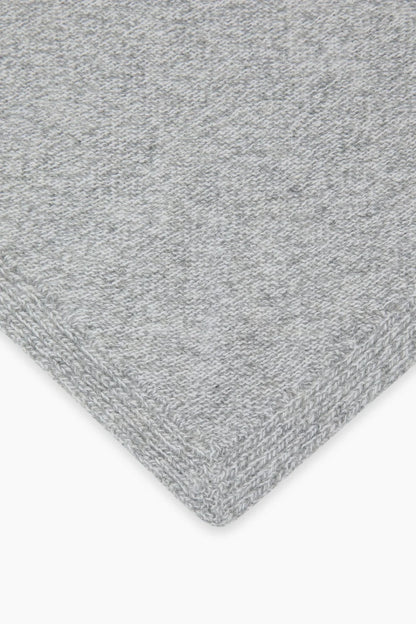 Breeze Hellgrau Melange Kaschmir- und Merino-Bandana LIGHT GREY MELANGE