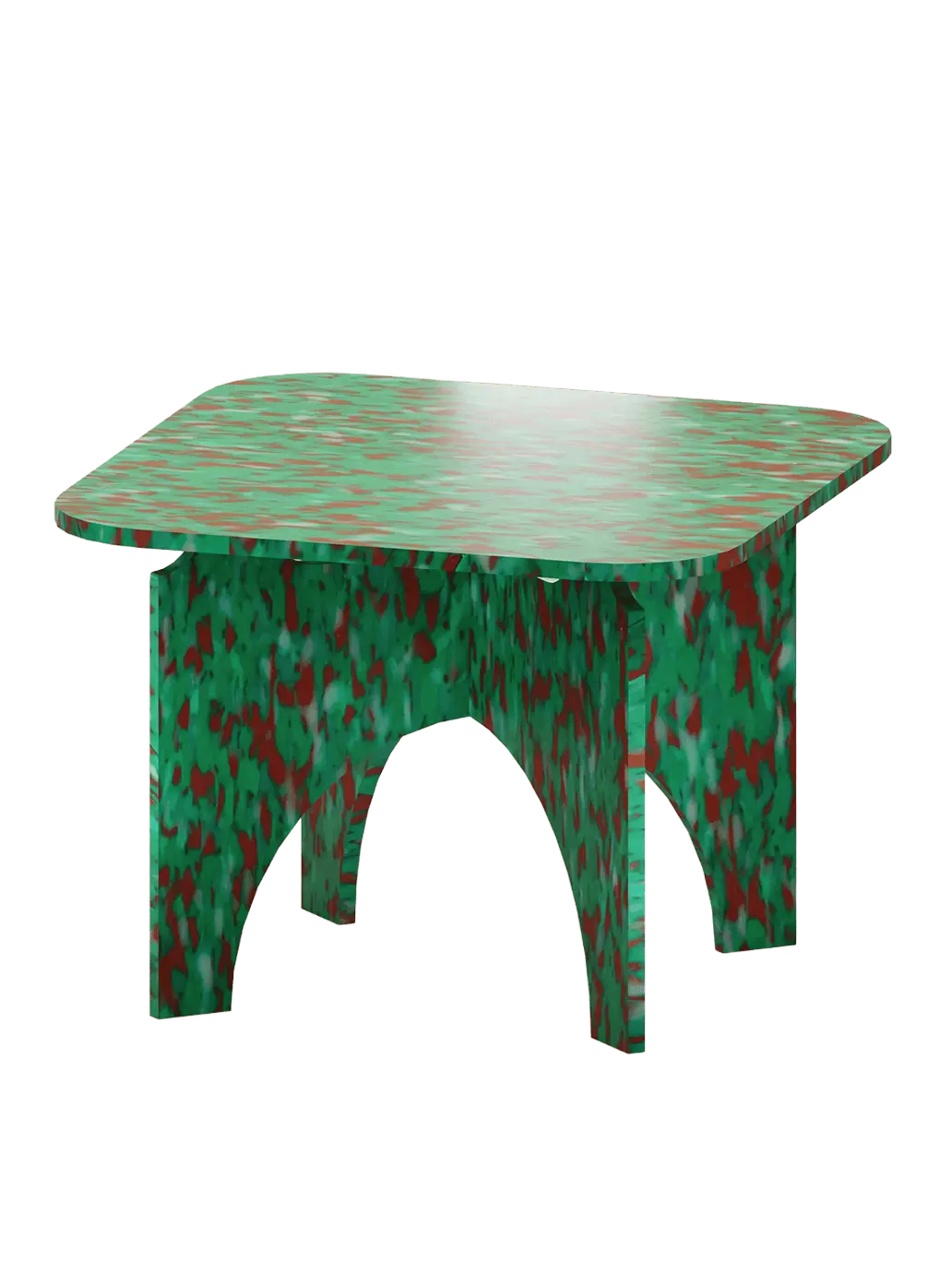 Stolik z eko tworzywa Square Table M1N3 Minimono BEBE Concept 