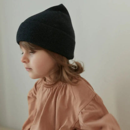 Cienka czapka z wełny merino Fine Mille Family BEBE Concept 