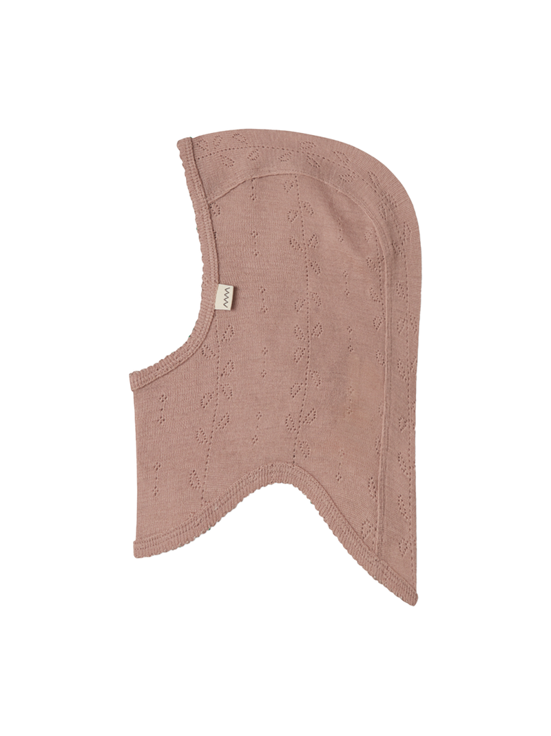Kominiarka niemowlęca merino Balaclava Pointelle MarMar Copenhagen BEBE Concept 