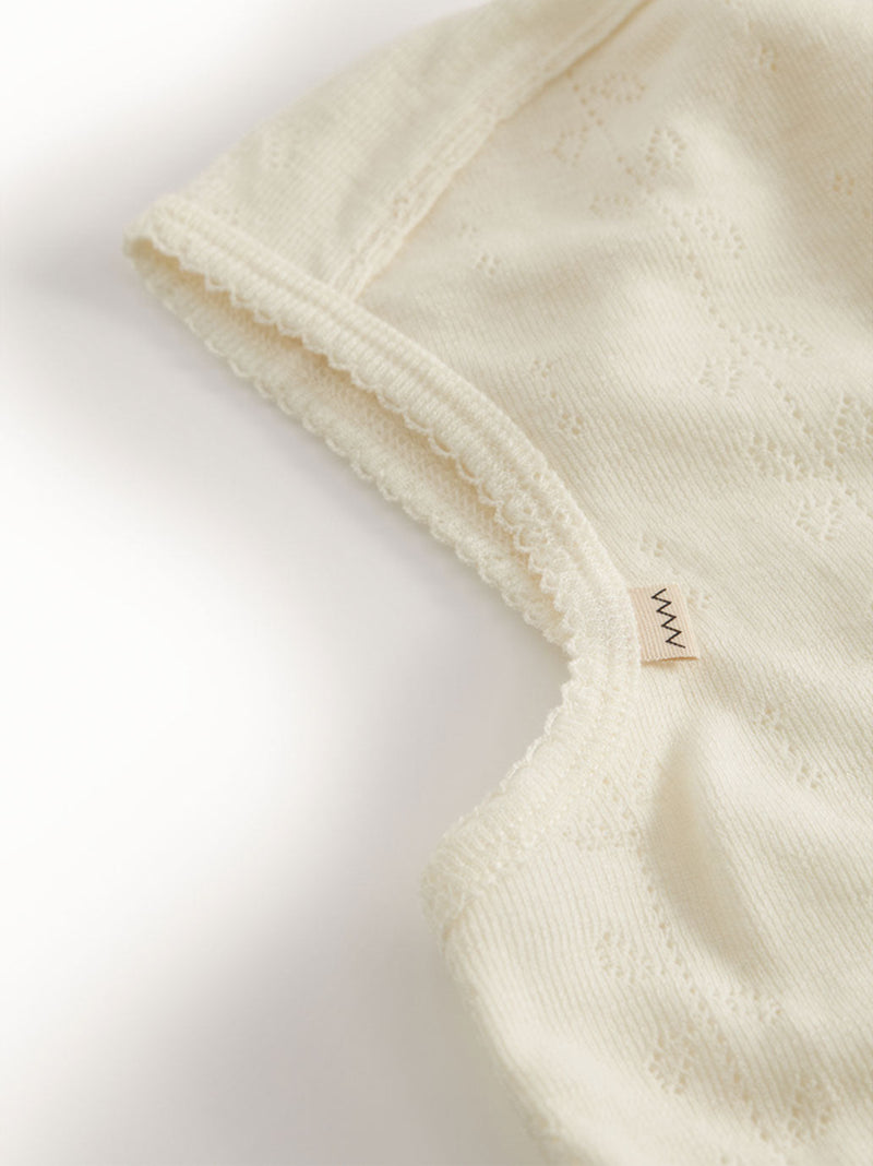 Kominiarka niemowlęca merino Balaclava Pointelle MarMar Copenhagen BEBE Concept 
