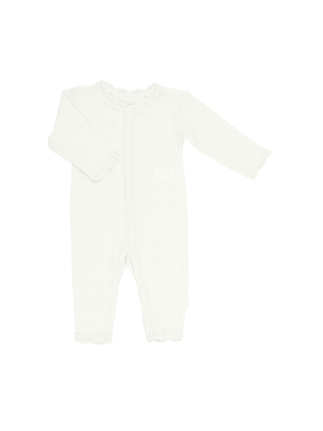 Piżamka niemowlęca Pointelle z merino i jedwabiu Joha BEBE Concept 
