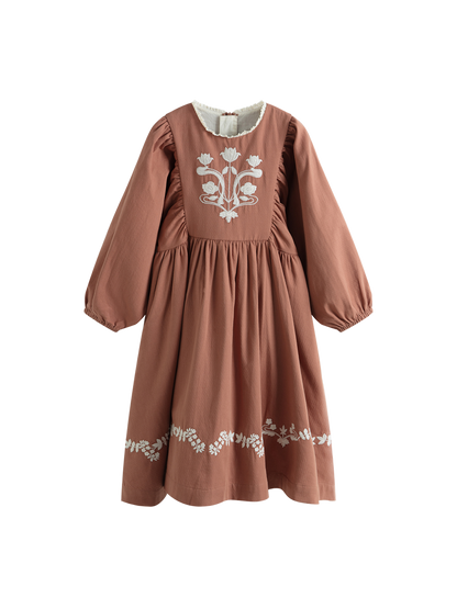 Sukienka Kana Dress Rust C'era una volta BEBE Concept 