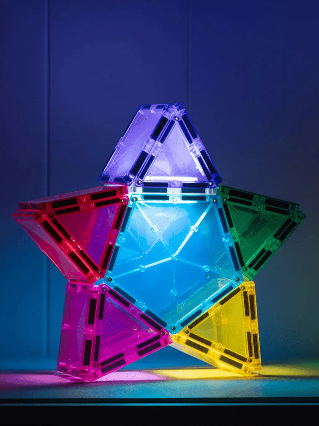Podświetlane klocki magnetyczne Light Star Pack Connetix BEBE Concept 