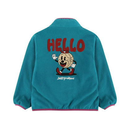 Bluza polarowa rozpinana Hello rozm. 140cm /  10-11y bébé concept BEBE Concept 