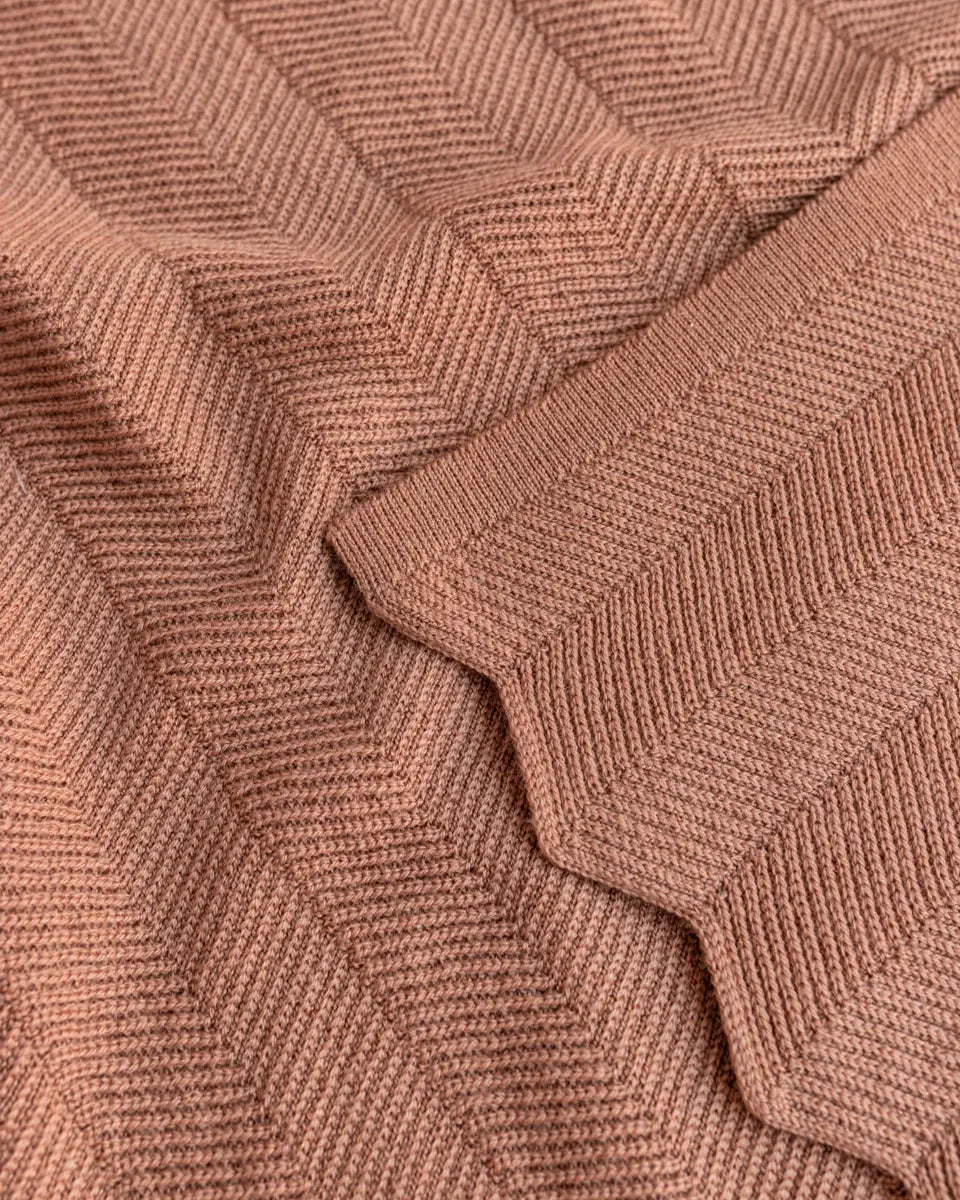 kocyk merino Freddie Hvid BEBE Concept 