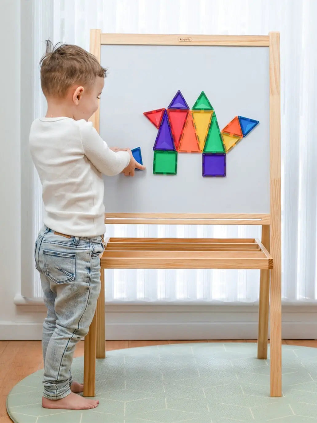 Klocki magnetyczne Rainbow Mini Pack Connetix BEBE Concept 
