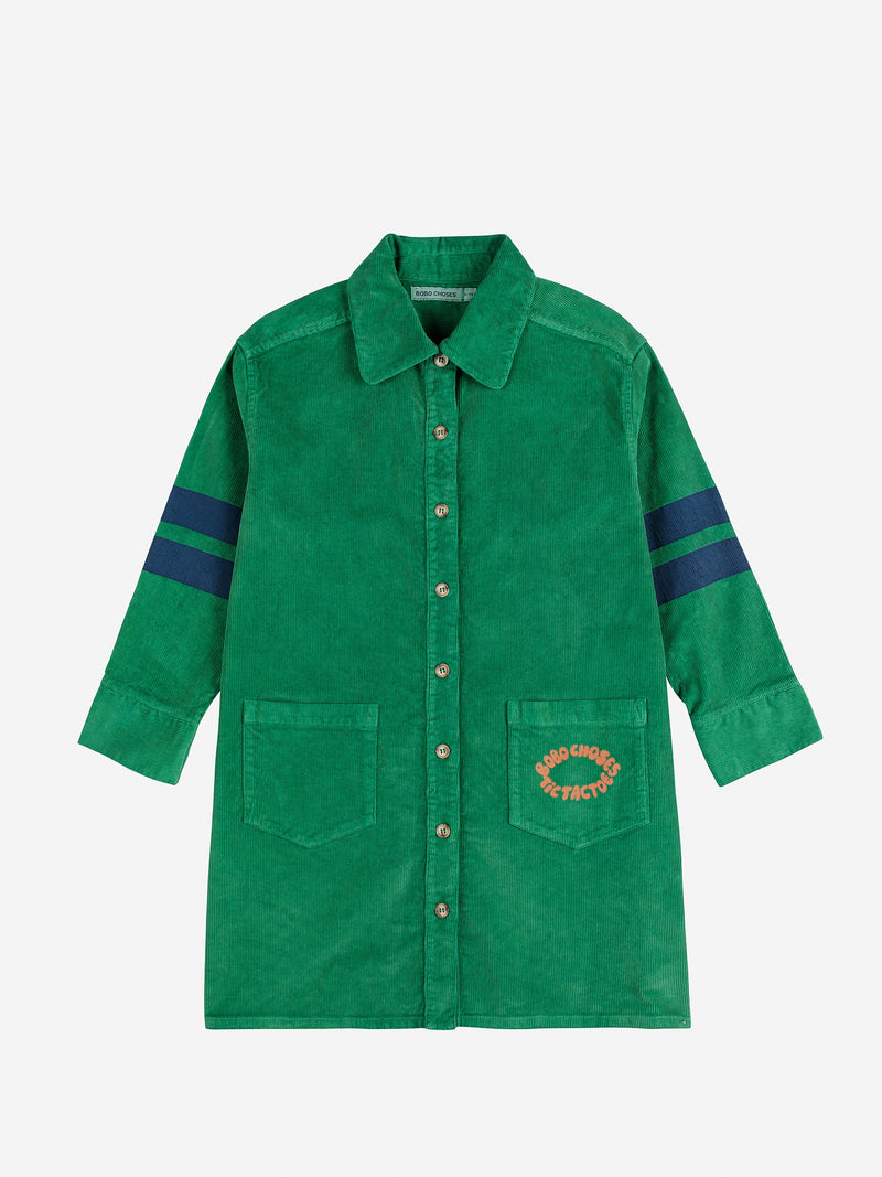 Tic Tac Toe corduroy shirt dress Kids Bobo Choses BEBE Concept 