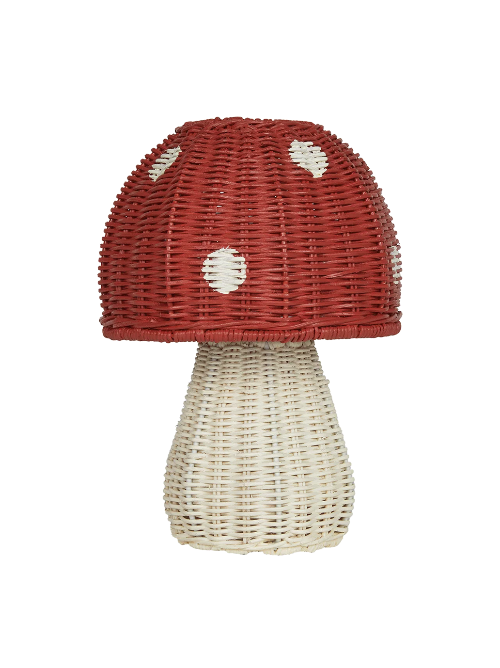 Rattanowa lampka Toadstool Olli Ella BEBE Concept 