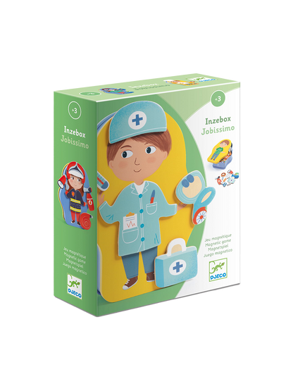 Układanka magnetyczna w pudełku Djeco BEBE Concept 