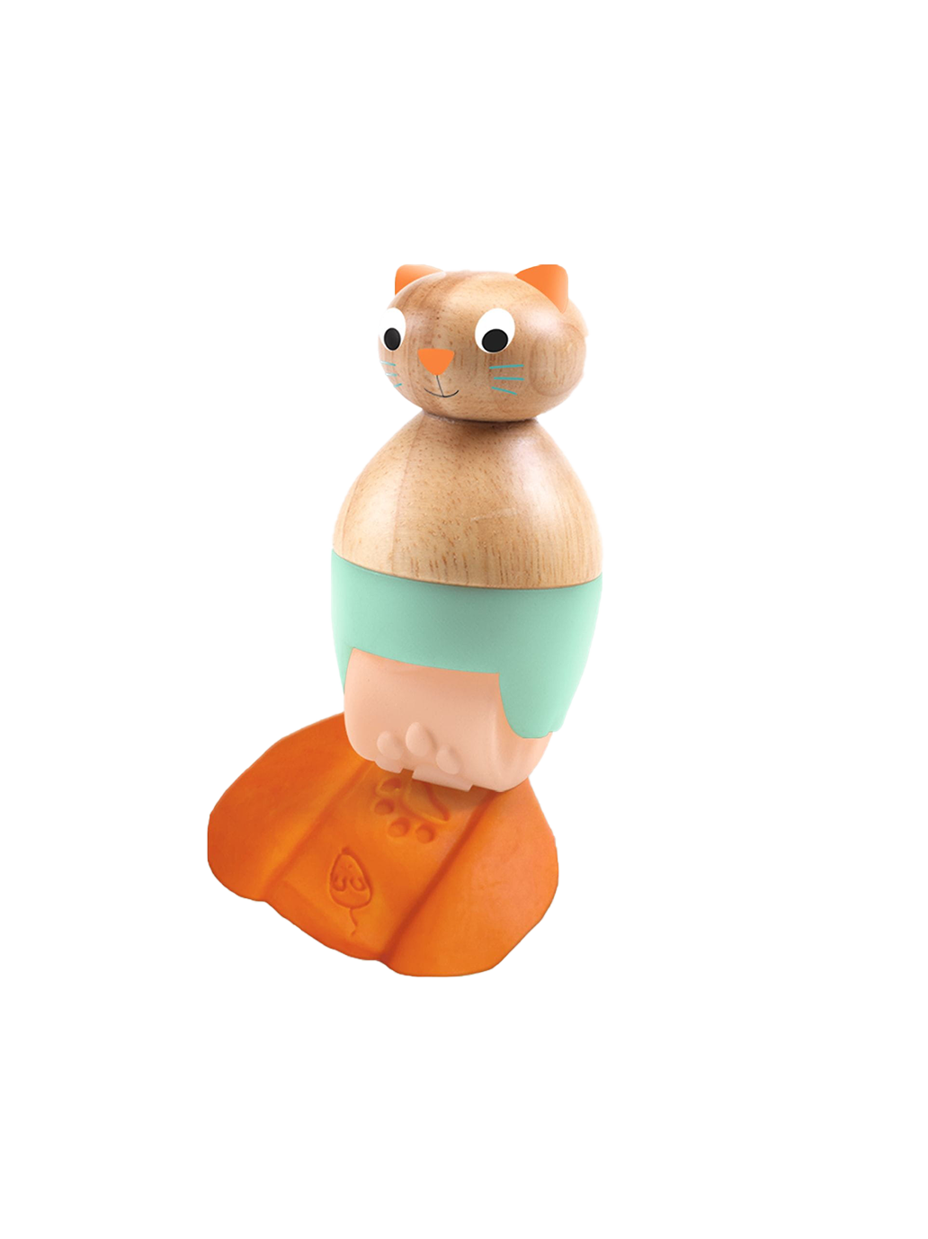 Drewniane wałki z wzorami do ciastoliny Djeco BEBE Concept 