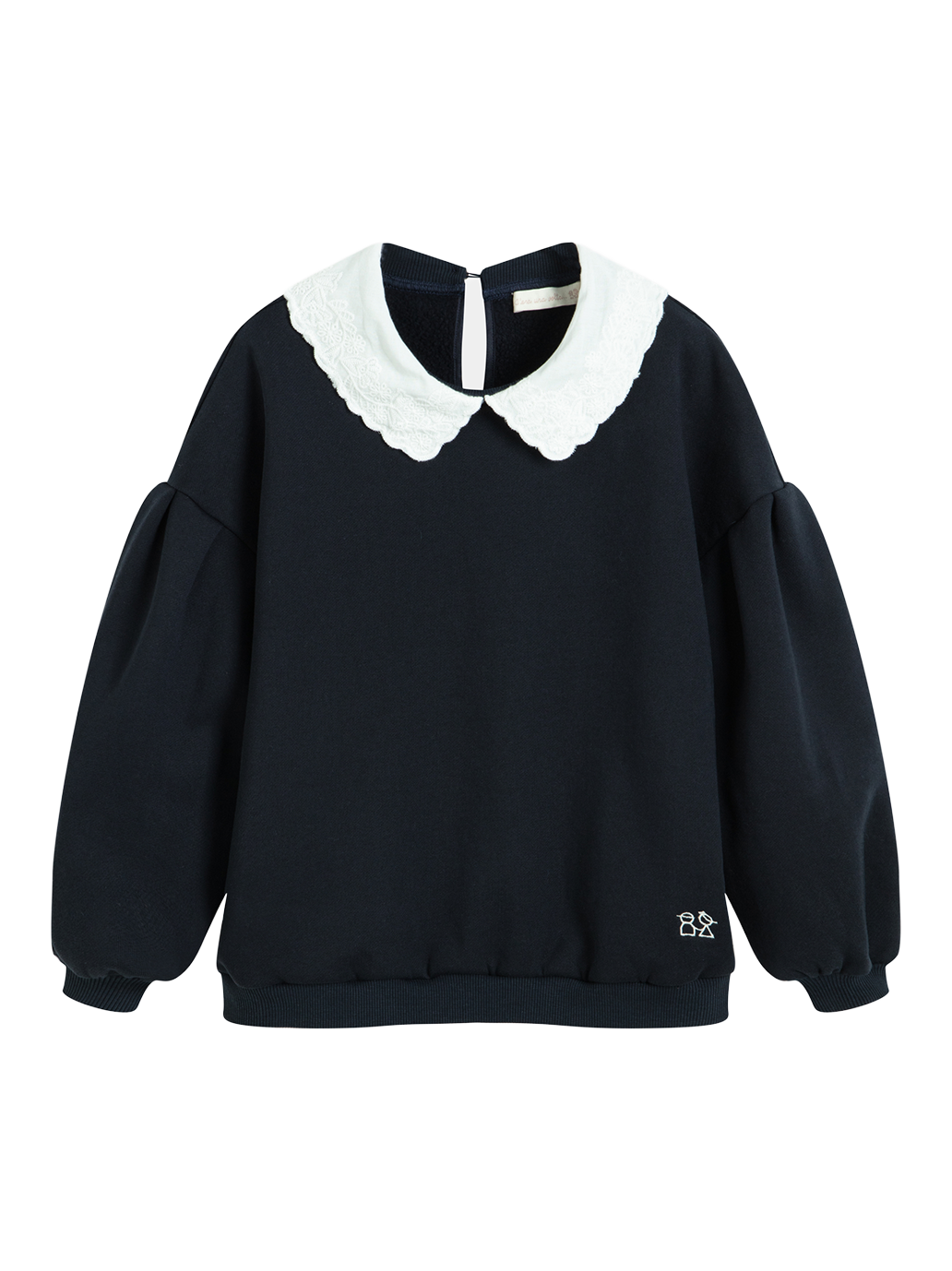 Bluza Mandy Sweatshirt Navy Blue C'era una volta BEBE Concept 
