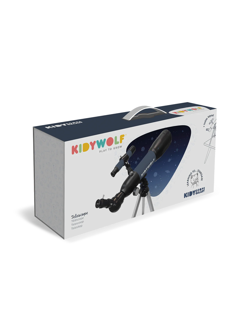 Teleskop astronomiczny Kidywolf BEBE Concept 