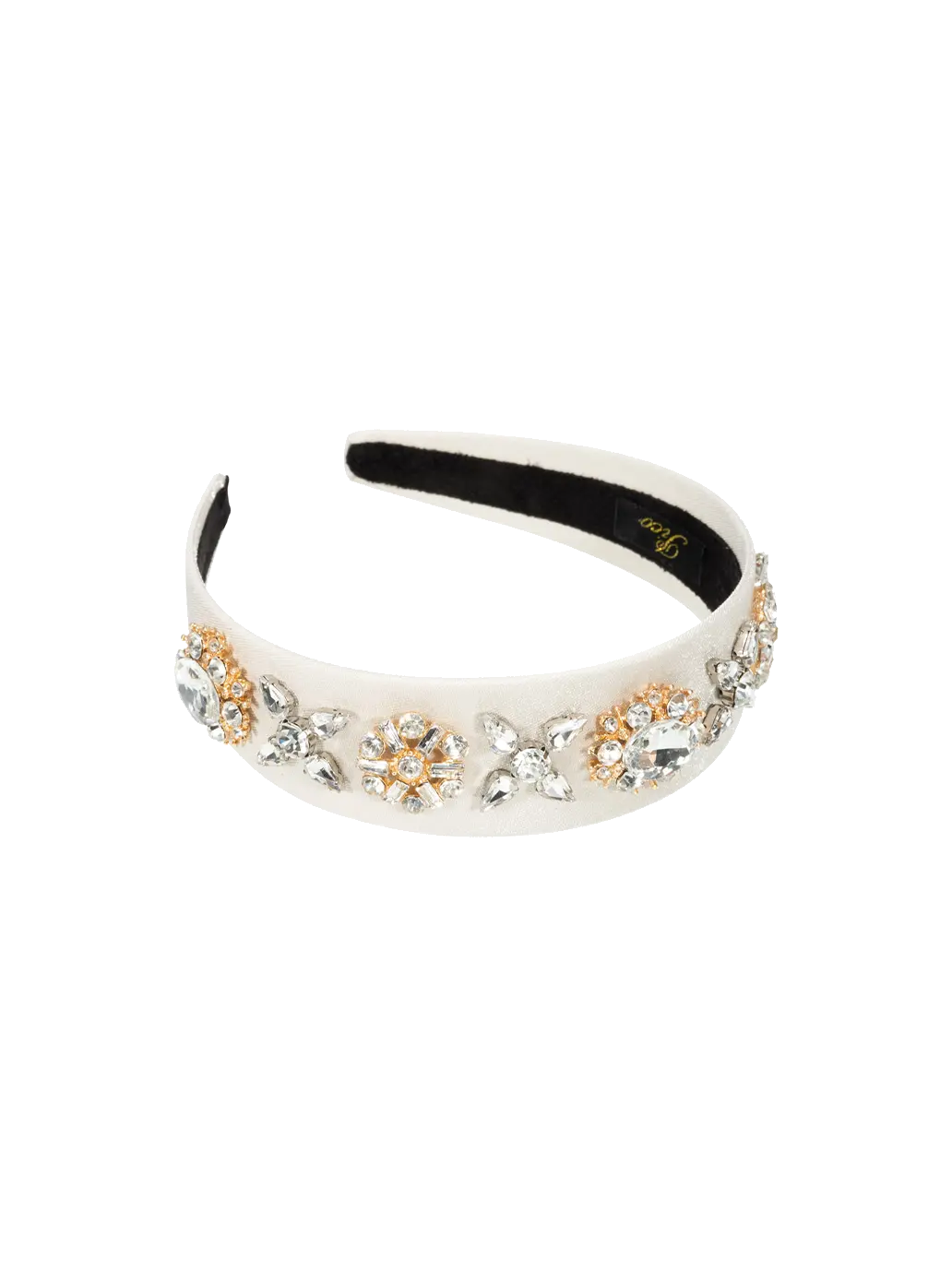 Ozdobna opaska do włosów z kryształami Caren Headband Pico BEBE Concept 